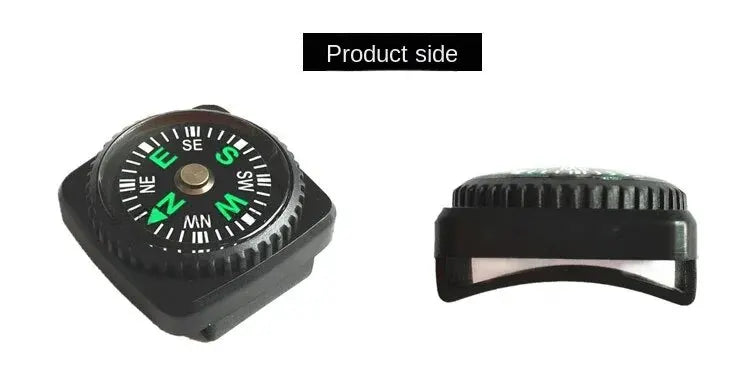 Small Outdoor Compass Camping Mountaineering Outdoor Orienteering Cross-country Compass Can Wear Width Less Than 21mm Strap