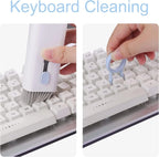7-in-1 Keyboard Cleaning Brush Kit Earphones Cleaning Pen For AirPods iPhone Cleaning Tools Computer Cleaner Kit Keycap Puller