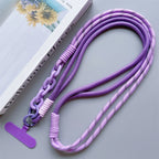 1Pc Long Mobile Phone Strap Portable Crossbody Strap Phone Case Universal With Phone Strap Connection Lanyard ﻿