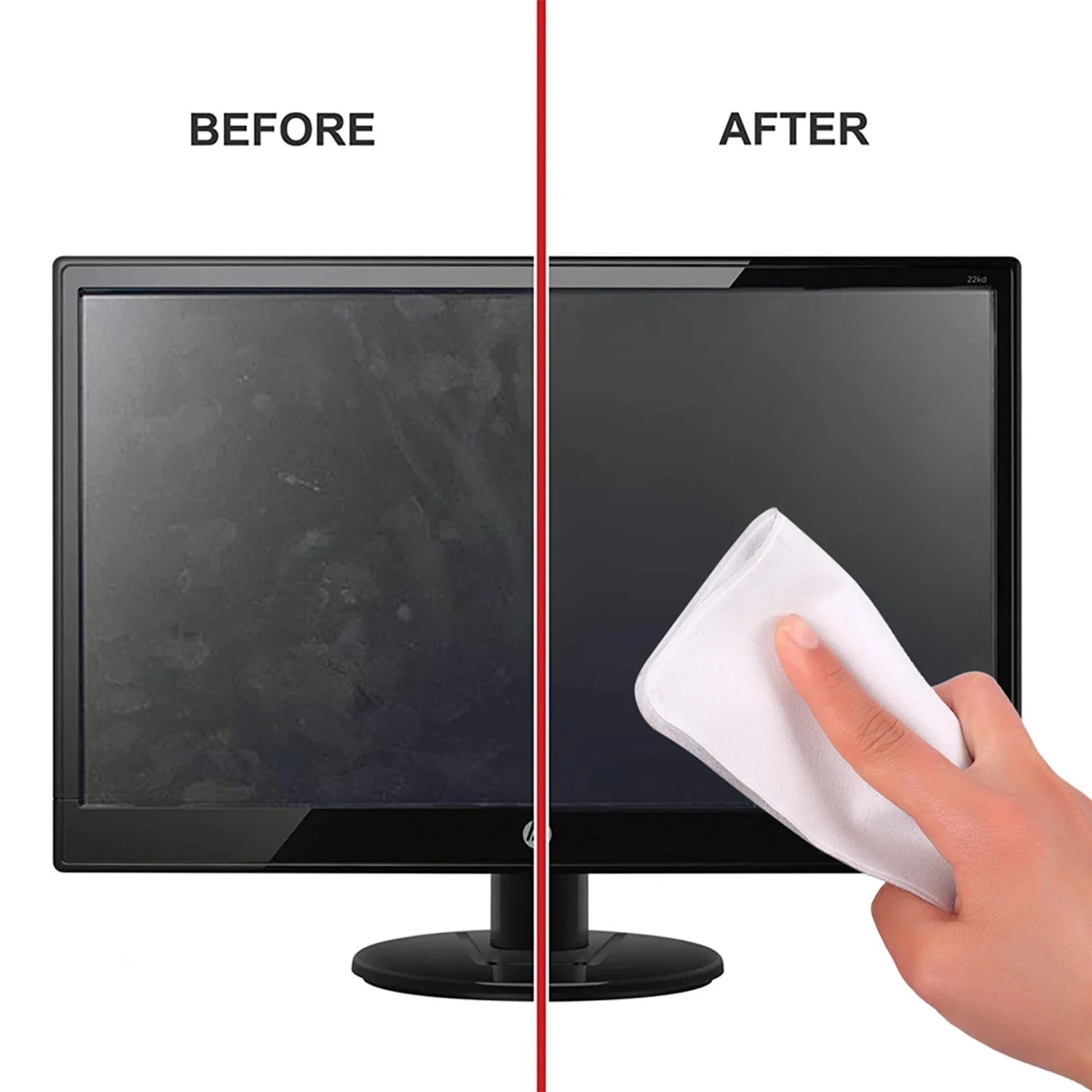 1-5pcs Universal Polishing Cloths with Box for Apple Phone IPad Screen Camera Lens Wipe Cloth Eyeglass Cleaning Microfiber Cloth