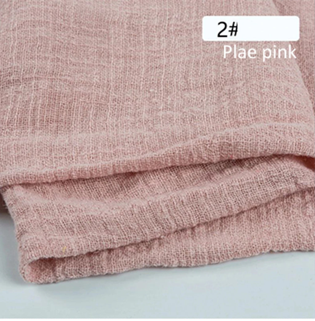 6PCS 43x43cm Dinner Table Rustic Decor Muslin Tea Towels, Birthday Decore Retro Cotton Cheesecloth, Cotton Gauze Wedding Napkins