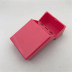 Kpop Photocard Storage Box Transparent Acrylic Photo Card Organizer Compartment Flip Box Card Case Protector Container Korean