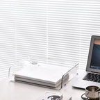 Multi-Purpose Desktop Organizer with Stackable Design, Sturdy Storage Box for A4 Files & Stationery