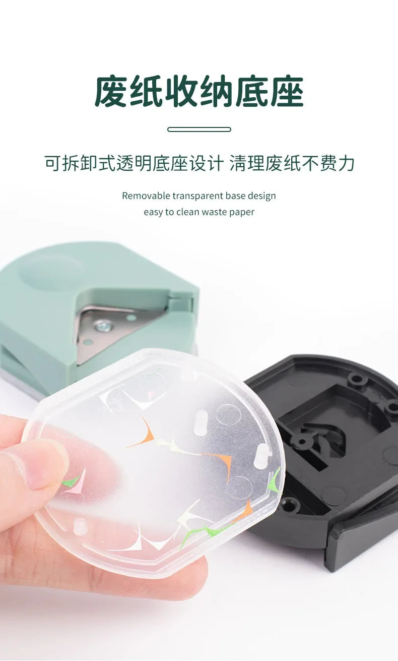 Journamm Corner Rounder R4 Corner Punch Portable Paper Trimmer Cutter for Card Photo Cutting Junk Journal DIY Scrapbooking Tools