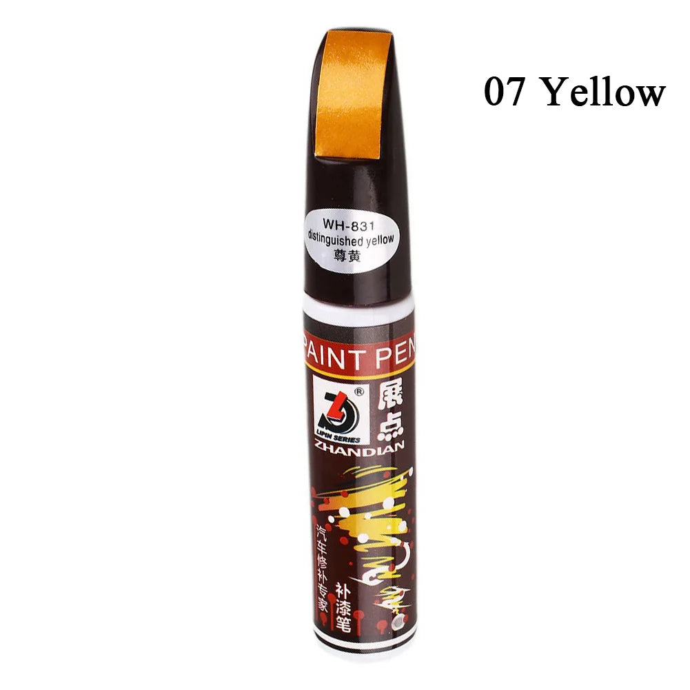 New 12ml Car Paint Pen Waterpoof & Durable Car Repair Pen Auto Liquid Scratch Repair Paint Professional Scratch Repair Tool