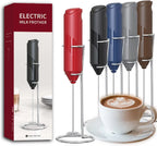 Wireless Electric Coffee Frother, Portable Stirrer, Battery Powered Mini Frother, Egg Beater, Cream Frother