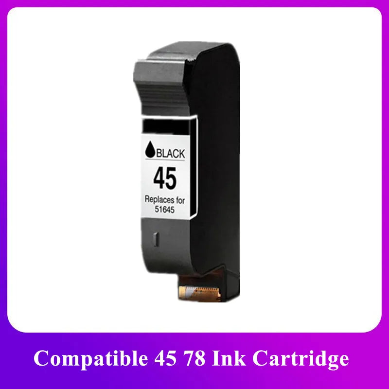 Compatible Ink Cartridges for HP 45 78 Deskjet 1220c 3820 3822 6122 6127 930c 932c 940c 950c Printers for HP45 for HP78