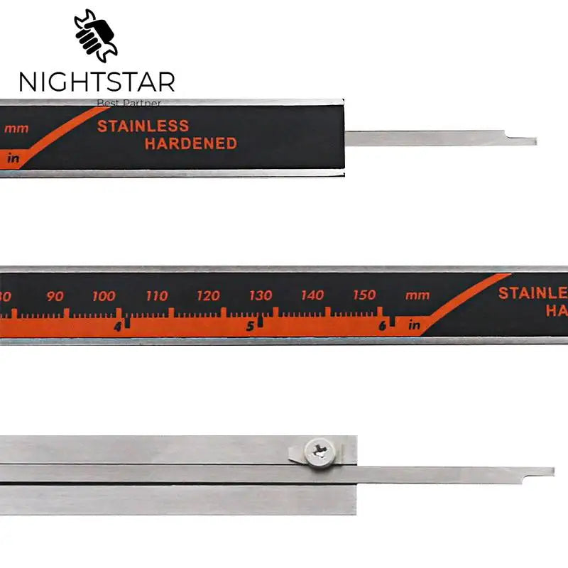 Nauwkeuriger Stainless Steel Digital Caliper 6 '150mm Messschieber Paquimetro Measuring Instrument Vernier Calipers