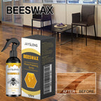 Beeswax Wood Polishing Spray Furniture Scratch Repair Floor Seasoning Wax   Restores Shine Waterproof Removes Wax Dirt Eco-Frien