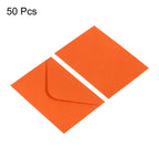 50/100Pcs Mini Paper Envelopes 10x7cm Mini Gift Greeting Card Business Card Envelope Western Envelopes for Wedding Invitation