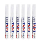 1/3/6/12 Colors Permanent Paint Marker White/Gold/silver Markers for Car Tire Tread Rubber Fabric Paint Metal Paint Marker Pens