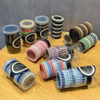 15pcs/box High Elastic Hair Rubber Bands For Women Black Hair Tie Girls Ponytail Holder Hair Rope Hairbands hair accessories