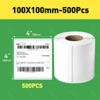 4x6 inch 100*150mm A6 4x4'' Shipping Labels FanFold Paper Rolls Sticker Paper for Thermal Shipping Label LOGO Barcode Address