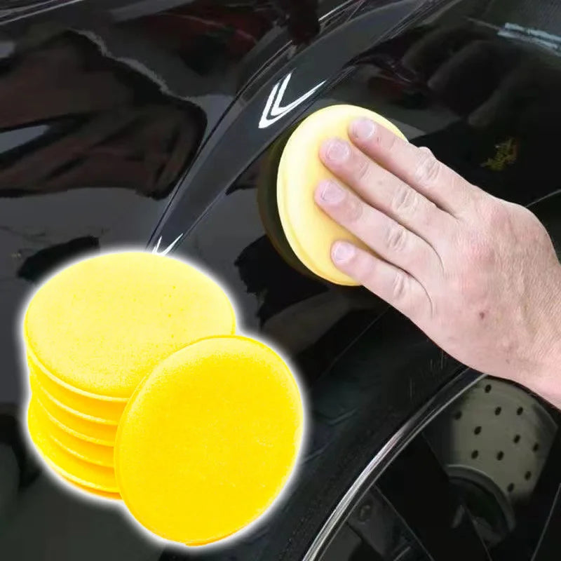Car Detailing Tools Car Polishing and Waxing Sponges High-Density Foam Application Pads for Detailed Car Washing and Maintenance