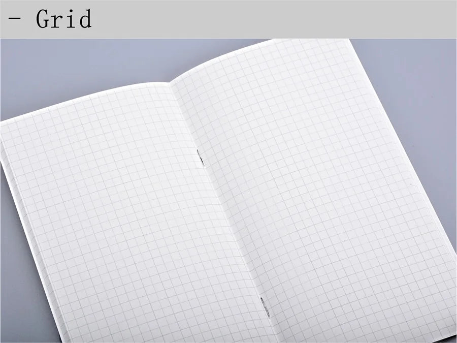 5pcs/lot Replace Note Books 100GSM Journal Inner Paper 4 Sizes 64 Pages Inserts Blank Grid Lineds A5 Notebooks Back to School