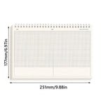 Portable Multi-functional Thicken Paper Coil Notebook Grid/Horizontal Lines Partition Design Writing Memopad B5 Notepad Students
