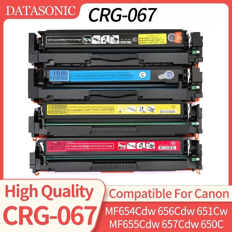 CRG-067 crg067 067 Compatible Toner Cartridge for CANON MF654Cdw MF656Cdw MF651Cw MF655Cdw MF657Cdw LBP631Cw LBP633Cdw