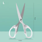 Student Office Paper-cut Scissors Stainless Steel Household Handmade Scissors Sharp and Small Sewing Scissors Household Tools