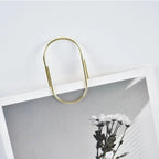 Factory Supply 25pcs/15pcs 50x25mm Large Size Paper Clips 4 Colors Available Large Wide Paper Clips on Promotion