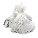 100PCS Round Rectangle Gold/Silver Edge Retail Supplies Display Tool Hanging Tags Jewelry Price Labels Jewellery Hangtags