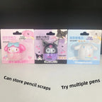 Cute Cartoon Pencil Sharpener Kawaii Skull Bow Design Manual Pencil Sharpener Portable School Office Stationery Women Teen Gift