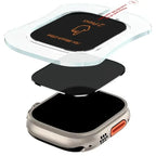 Tempered Glass for Apple Watch Ultra2/3 49mm Anti-Scratch Screen Protector for IWatch Ultra Seconds Installation Protective Film
