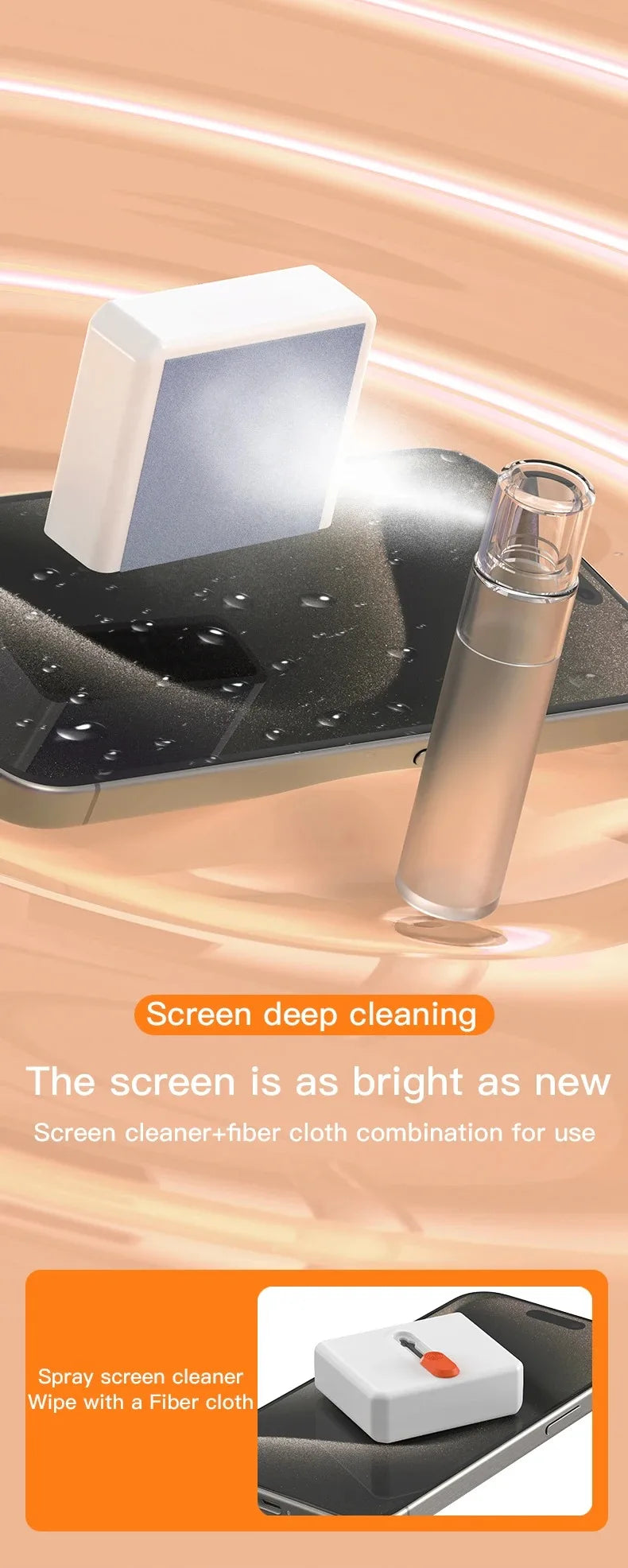 32 in 1 Mobile Phones Cleaning Kit Multifunctional Cleaner Set For Keyboard Camera Laptop Earphone Clean Pen Brush Cleaning Tool