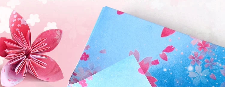 400Sheets Origami Paper Craft Folding Lucky Wish Paper Crane Craft Double Sided Folding Lucky Wish Paper DIY Color Scrapbooking