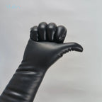Natural Latex Gloves Short Cosplay Accessories 0.4 Thickness Excellent Elasticity and Softness