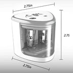 Upgraded Two-Hole Electric Pencil Sharpener – Automatic Heavy Duty Pencil Sharpener ,Fast & Quiet for Home, Office, School