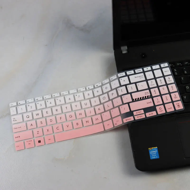 For Asus Vivobook 15 2023 F1504  X1504 X1504ZA X1504VA X1504Z X1504V 15.6 inch Silicone Laptop Keyboard Cover Skin
