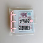 1-Pack Organization Challenge Binder: A cash envelope system designed to simplify budget management and financial planning