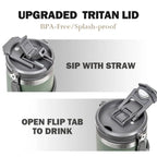 Tyeso 1200ML Vacuum Flasks Stainless Steel Coffee Cup Cold Hot Double-layer Insulated Tumbler Thermo Water Bottle Car Travel Mug