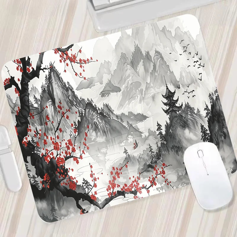 Night Moonlight Large Cool Mouse Pad Laptop Non-Slip Esports Office Desk Mat Game Player Mousepad Mini PC Desktop Accessories