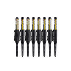 4-40Pcs White/Black/Blue/Red 45mm Deep Hole Marker Pens Long Nib Head Carpenter Pen Waterproof for Measuring Woodworking Office
