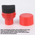 Reusable Tire Wax Applicator Sponge with Lid Curved Car Cleaning Pad for Tire Dressing Detailing Kit Car Waxing Tools