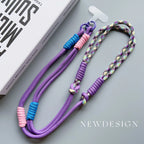 Lanyard Cross-body Shoulder Straps Keychain Adjustable Korea Long Rope with Replacement Patch for Mobile Phone Accessories