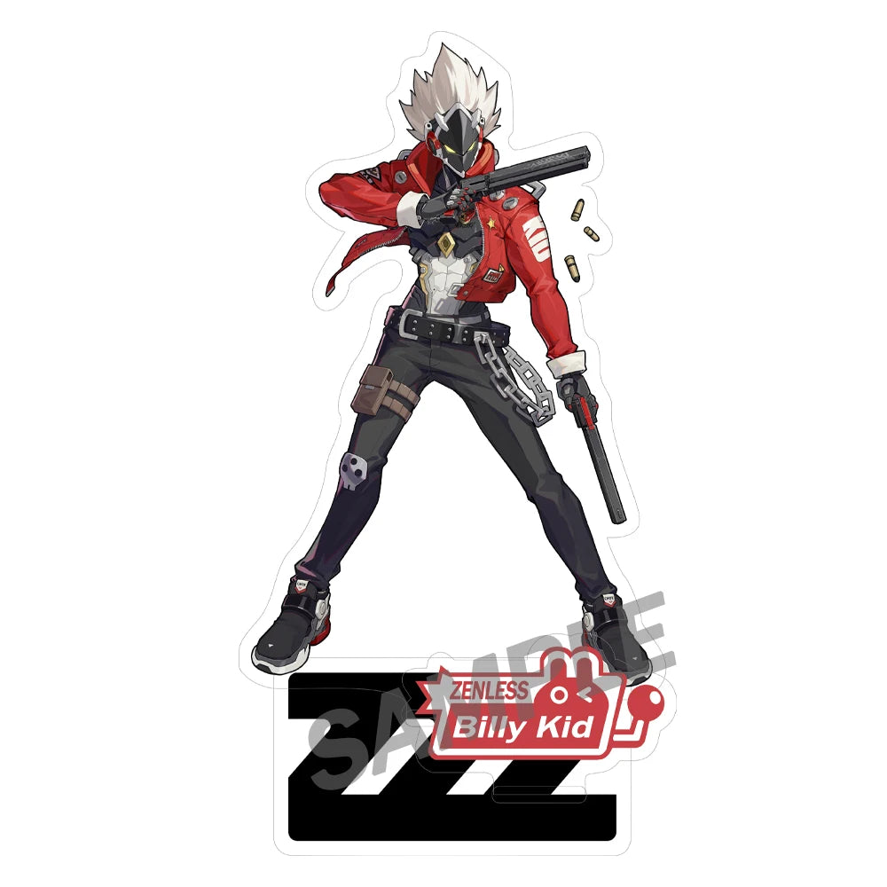 Game Zenless Zone Zero Ye Shun­guang Dialyn Hoshimi Miyabi Anime Acrylic Stand Model Plate Keychain Desk Decor Collection gift