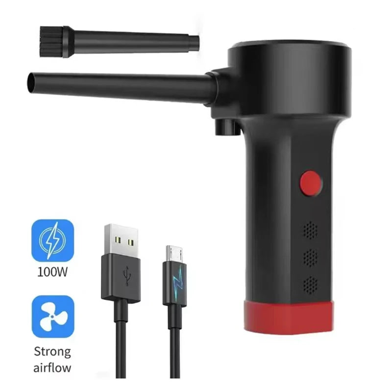 Compressed Air can for computers ,Electric Air Blower Computer Cleaning,Cordless Air Dust Cleaner for PC Keyboard Crumbs