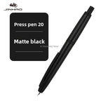 JINHAO 20 Press Fountain Pen Retractable EF/F Nib Plastic With Clip School Supplies PK 10 A1 Stationery Writing Ink Converter