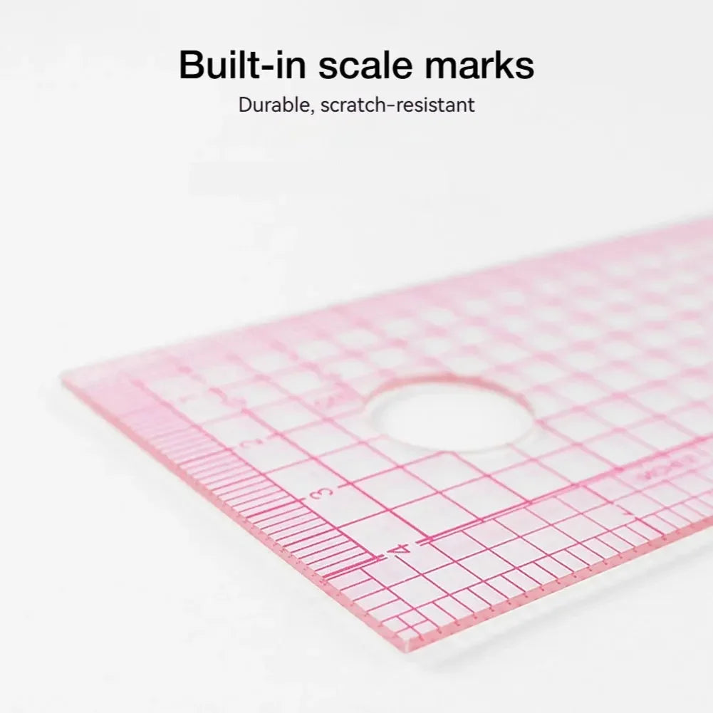 Flexible Clear Metric French Curve Ruler Multipurpose Tailoring Template For Dressmaking Pattern Drafting DIY Sewing Projects