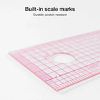 Flexible Clear Metric French Curve Ruler Multipurpose Tailoring Template For Dressmaking Pattern Drafting DIY Sewing Projects