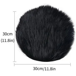 Pink Nail Art Soft Fur Foldable Hand Rest Pad Nail Art Photo Background Manicure Practice Cushion Mat Nail Equipment Tool