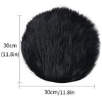 Pink Nail Art Soft Fur Foldable Hand Rest Pad Nail Art Photo Background Manicure Practice Cushion Mat Nail Equipment Tool