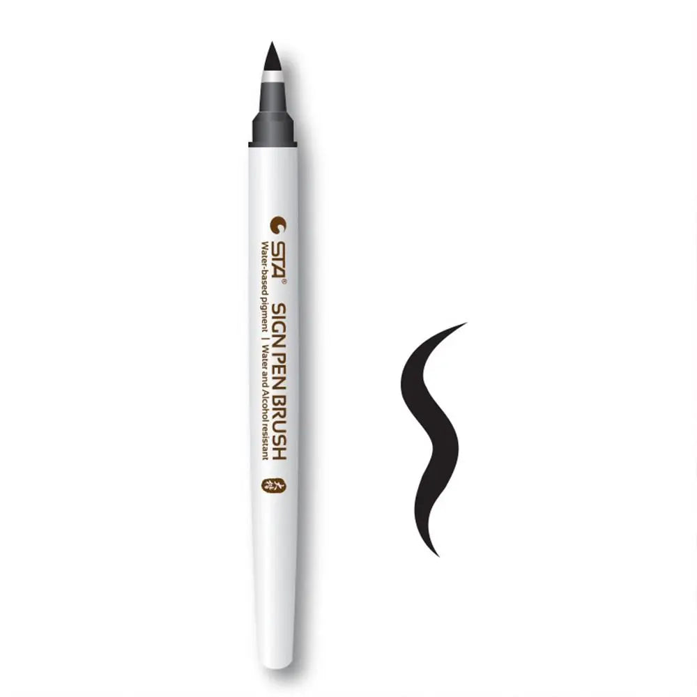 Medium/Fine/Extra-fine Signature Pens Drawing Calligraphy Practice Pen Script Writing Brush Calligraphy Brushes Chinese Brushes