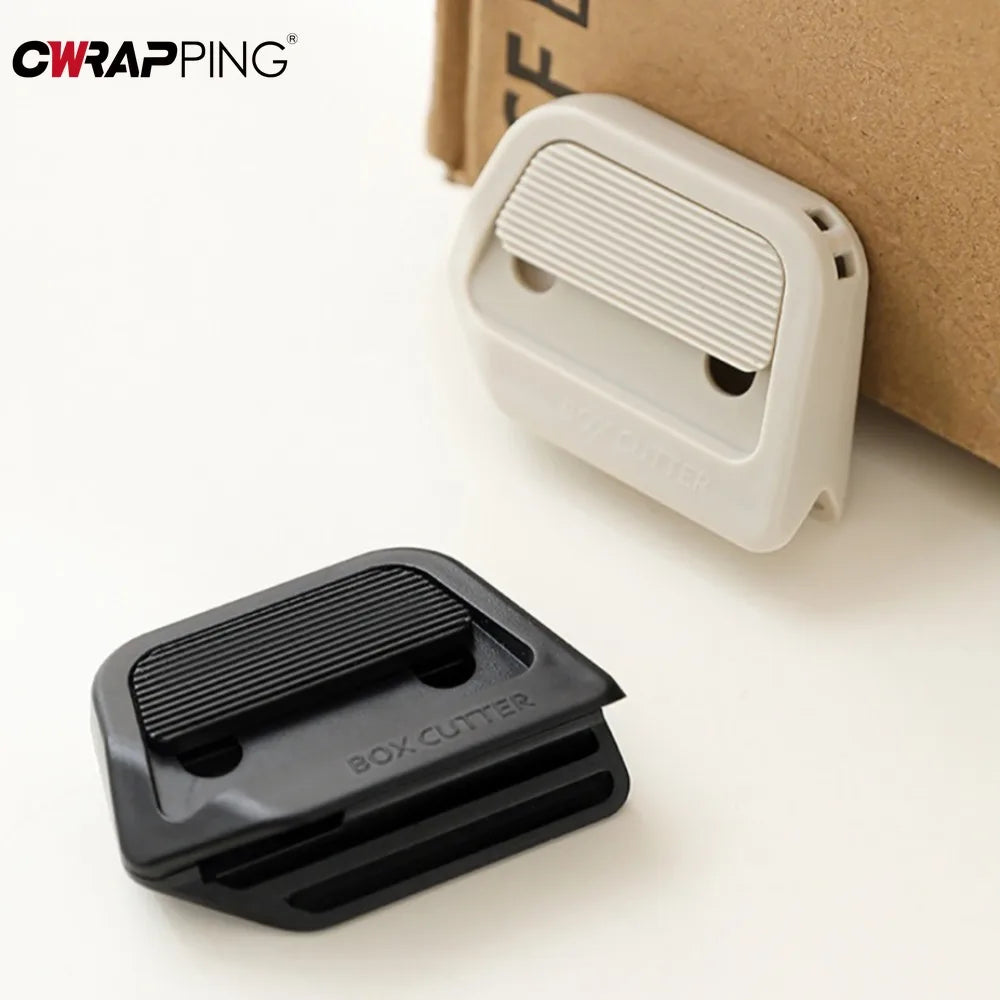 Automatic Retractable Box Cutter Office Supply Stationery Knife School Supplies Letter Opener Cutters Desk Pretty Envelope Paper