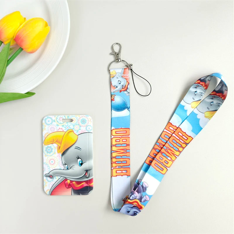 Anime Strap Lanyard for Keys Keychain Badge Holder ID Credit Card Pass Hang Rope Lariat Mobile Phone Charm Accessories
