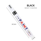 1Pc Car Oily Painting Pen Waterproof Permanent Graffiti Touch Up Tyre Marker Auto Rubber Tire Tread Mark Pen for Bike Cars Metal