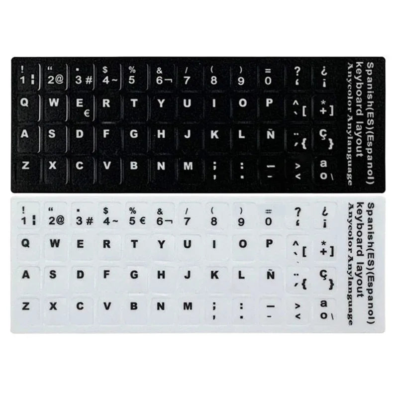Spanish frosted keyboard sticker, DIY computer laptop keyboard protective film, anti-abrasion button sticker film