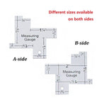 1/2pcs Precision Seam Measuring Gauge Quilting Ruler Template Sewing Ruler Patchwork Sewing Quilting Craft Accessories Tools